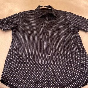 Michael Kors Short Sleeve Button Down Shirt